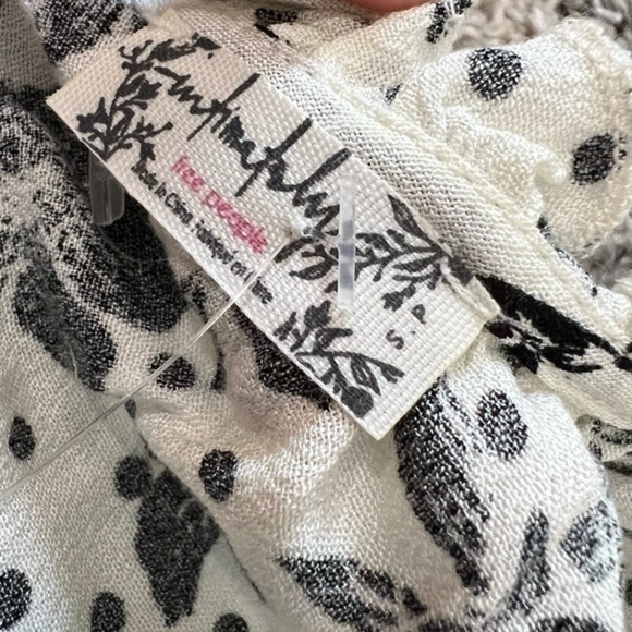 Free People One On One Date Bodysuit Tea Combo size small - Picture 10 of 13